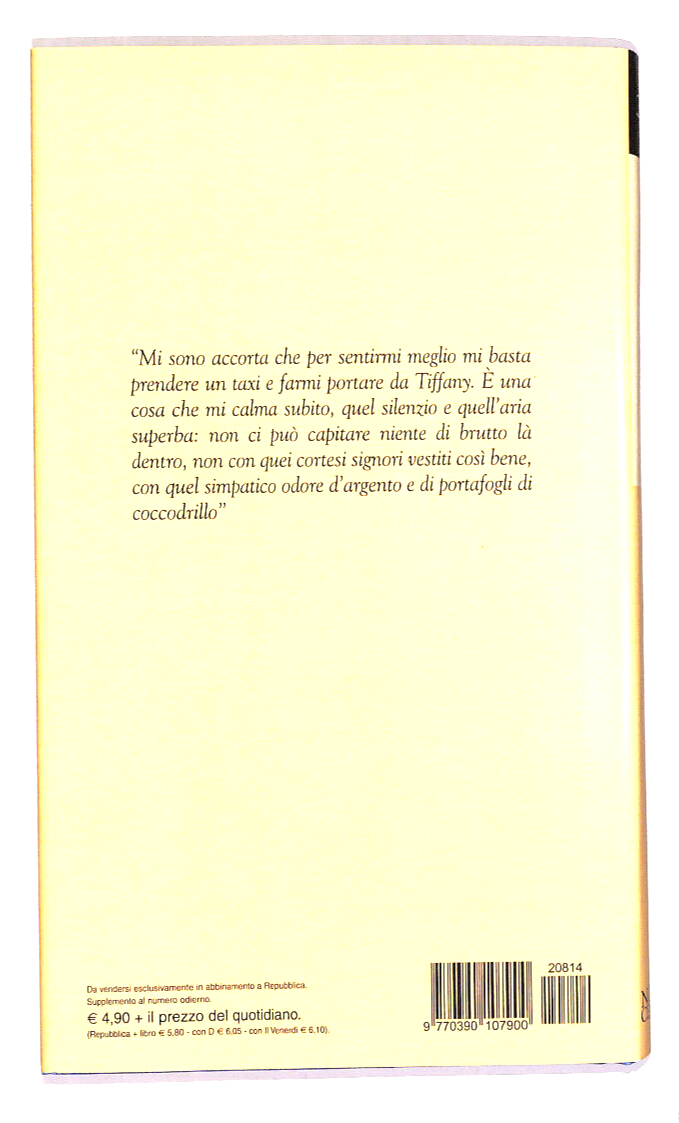 EBOND Colazione Per Tiffany Biblioteca Repubblica N. 31 Libro LI017661