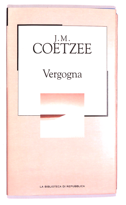 EBOND Vergogna Biblioteca Repubblica N. 76 Libro LI017751
