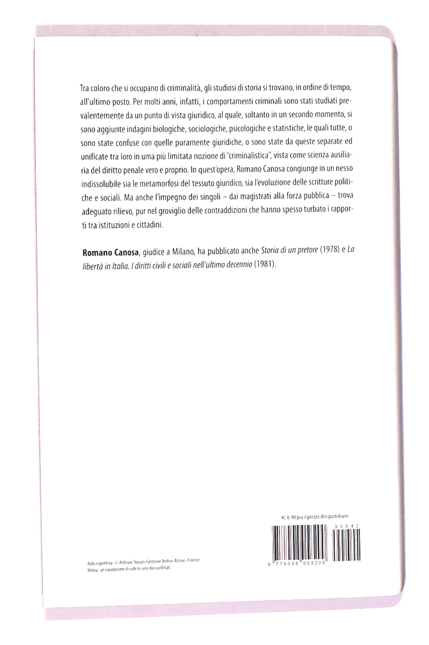 EBOND Storia Della Criminalita Italiana Il Giornale N. 42 Libro LI017909