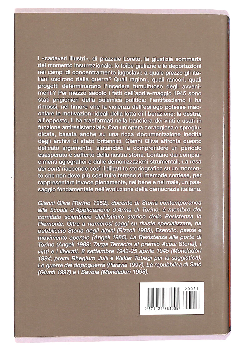 EBOND La Resa Dei Conti Il Giornale N. 21 Libro LI017911