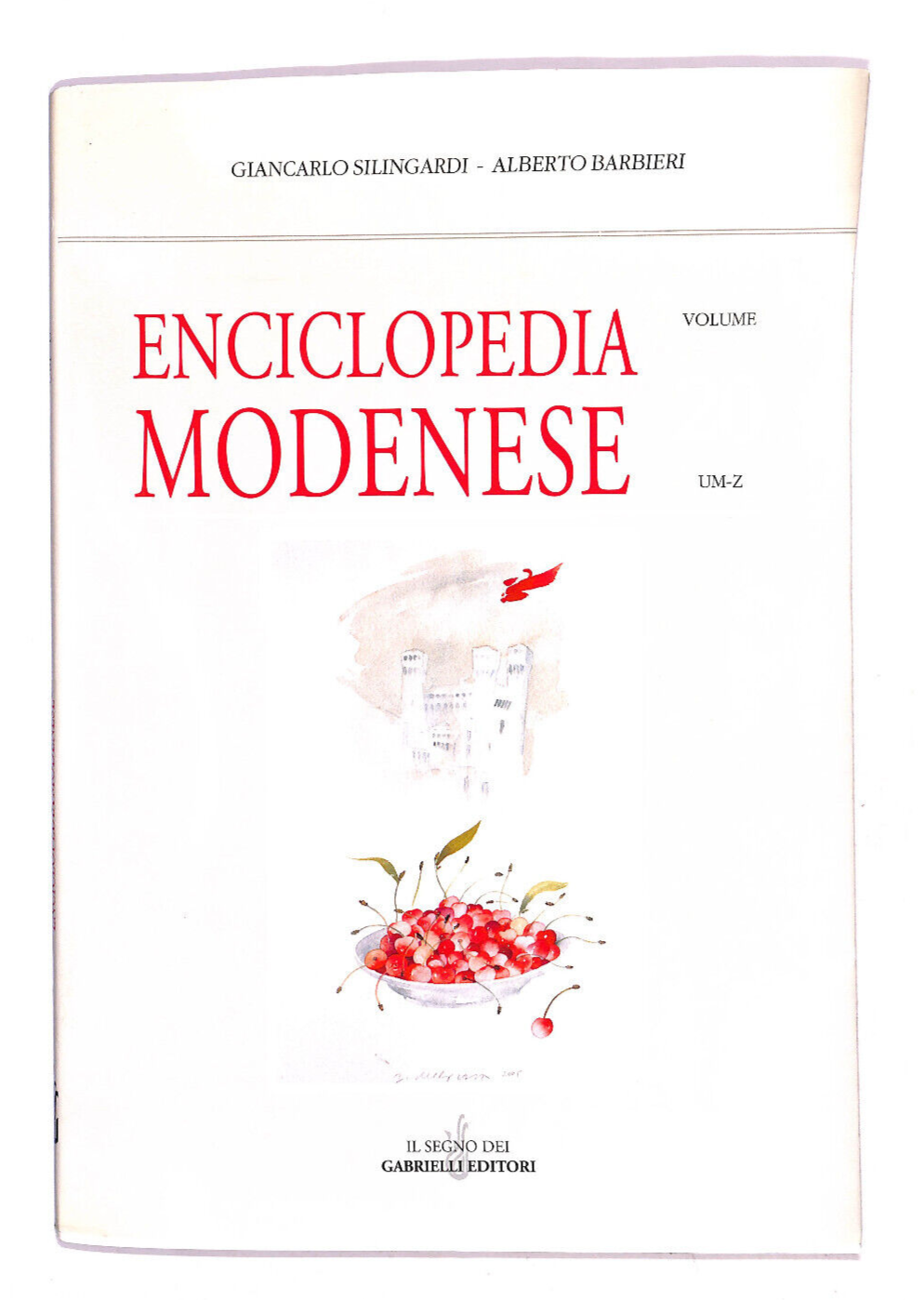 EBOND Enciclopedia Modenese Vol 20 Di G. Silingardi e A. Barbieri Libro LI018013