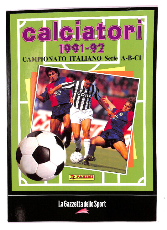 EBOND La Gazzetta Dello Sport Calciatori 1991-92 Serie A-b-c1 Libro LI018020