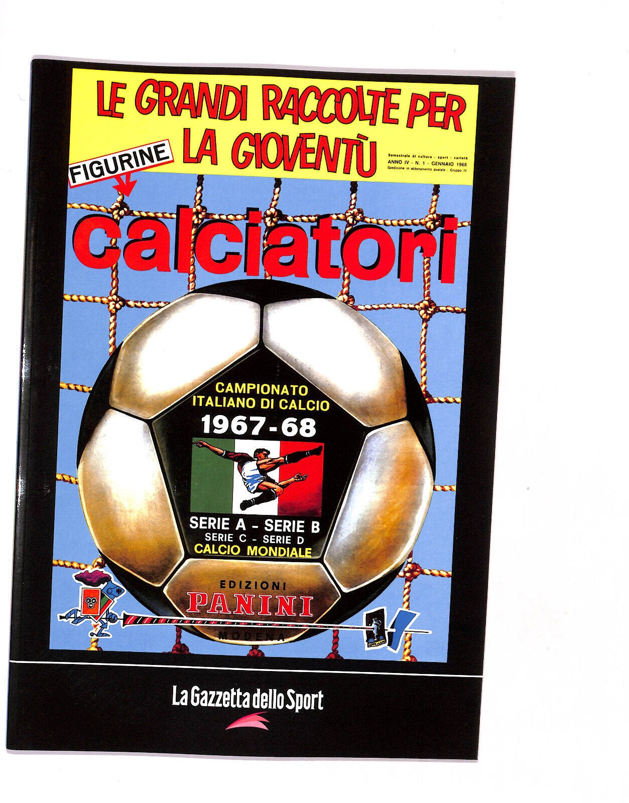 EBOND La Gazzetta Dello Sport Figurine Calciatori 1967/68 Libro LI018062