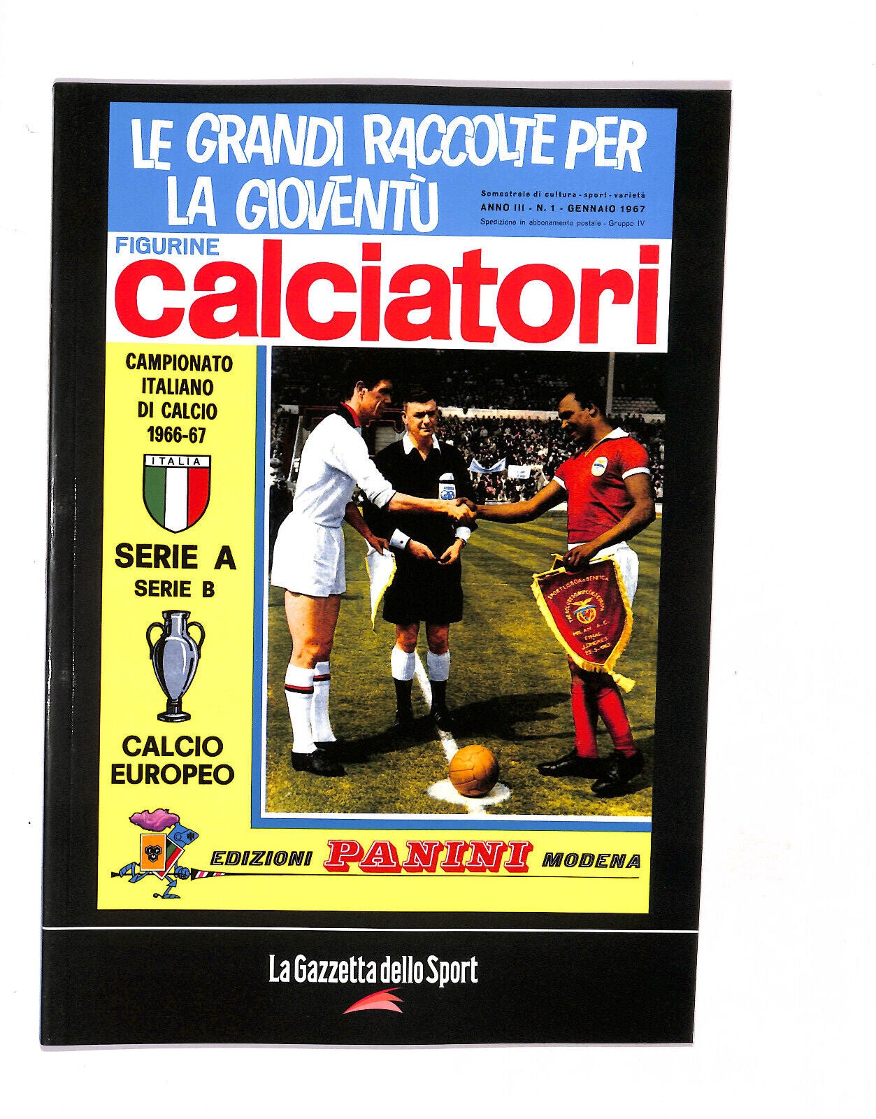 EBOND La Gazzetta Dello Sport Figurine Calciatori 1966/67 Libro LI018063