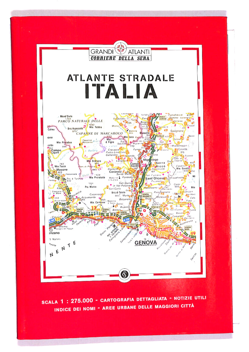 EBOND Grandi Atlanti Atlante Stradale Italia Corriere Della Sera Libro LI018256