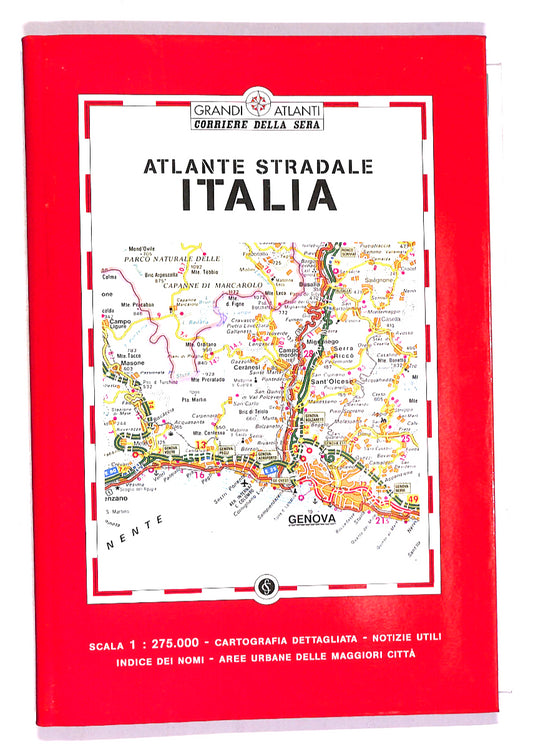 EBOND Grandi Atlanti Atlante Stradale Italia Corriere Della Sera Libro LI018256