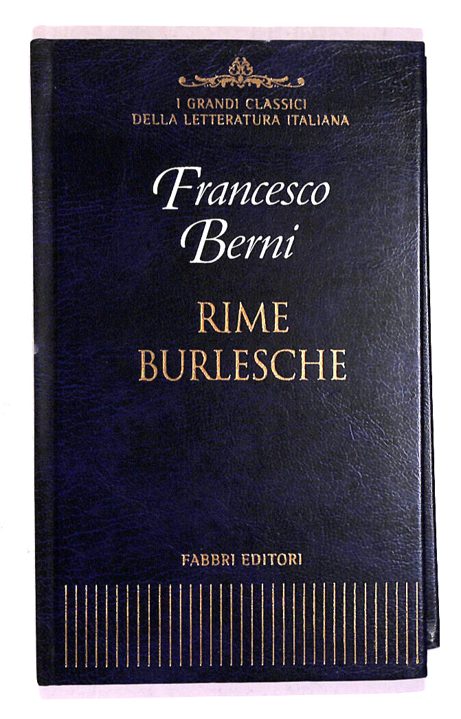 EBOND Rime Burlesche Classici Letteratuta Fabbri Ed Libro LI018357