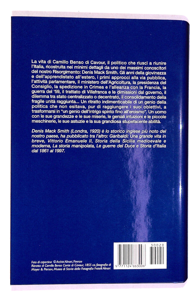 EBOND Cavour Di Denis Mack Smith Il Giornale N.20 Libro LI018551