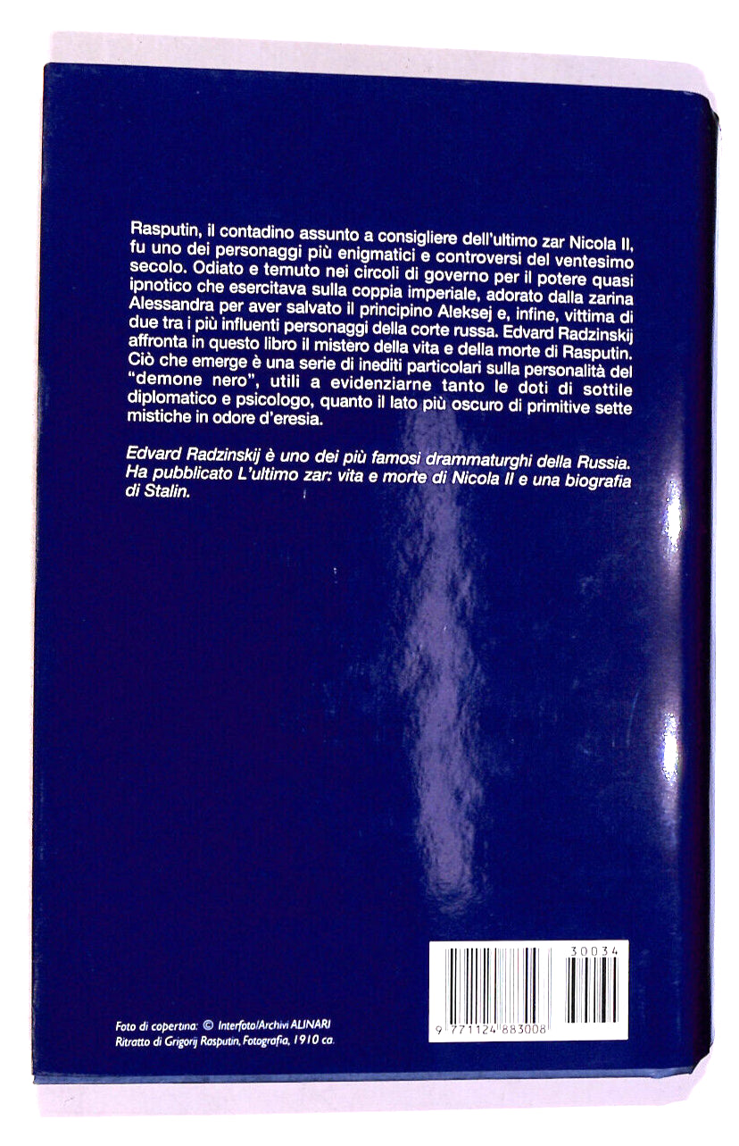 EBOND Rasputin Di Edvard Radzinskij Giornale N.34 Libro LI018557