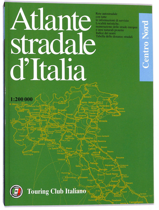 EBOND Atlante Stradale D'italia Centro Nord Touring Club Italiano Libro LI018603