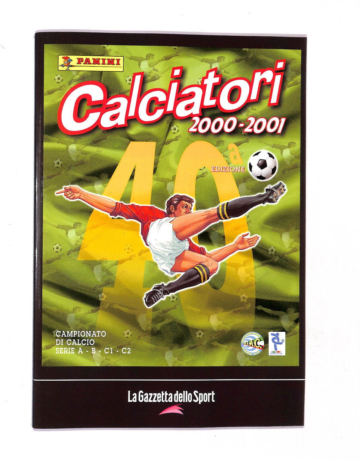 EBOND La Gazzetta Dello Sport Figurine Calciatori 2000/2001 Libro LI018712