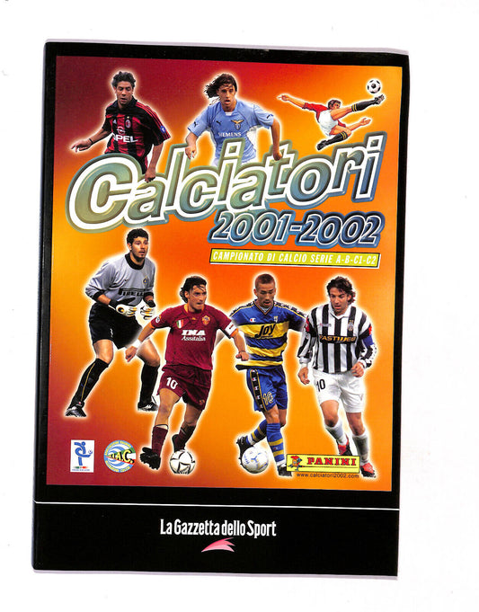 EBOND La Gazzetta Dello Sport Figurine Calciatori 2001/2002 Libro LI018714