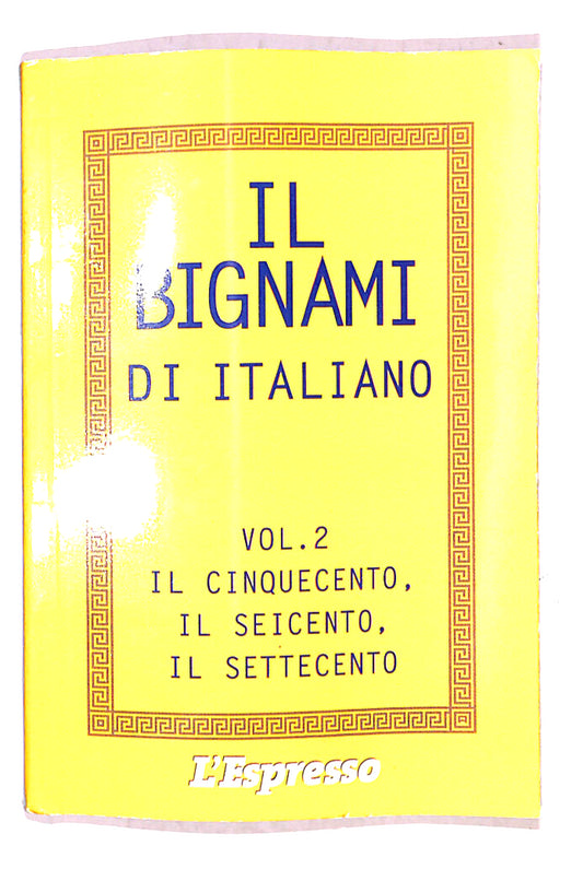 EBOND Il Bignani Di Italiano Vol 2 Libro LI019104