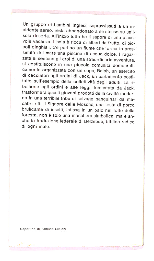 EBOND Il Signore Delle Mosche Di William Goldin Libro LI019164