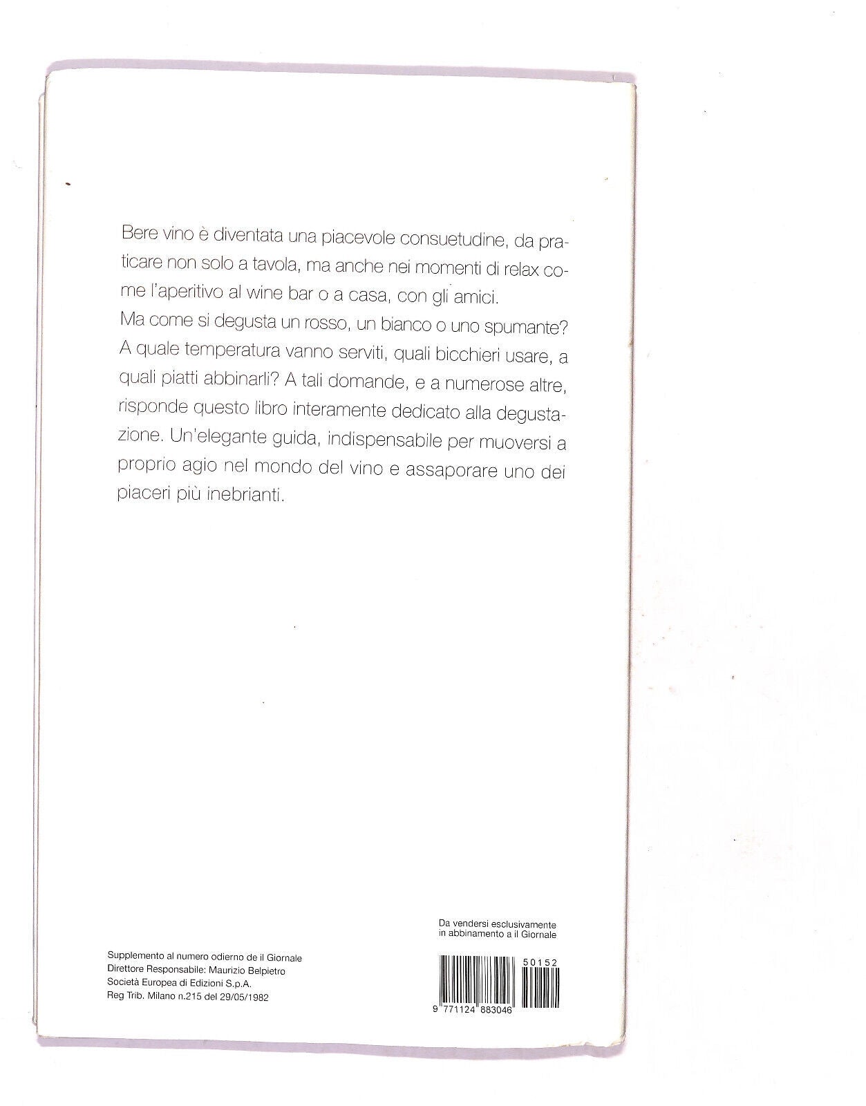 EBOND I Grandi Libri Del Vino La Degustazione Del Vino Gribaudo Libro LI019261