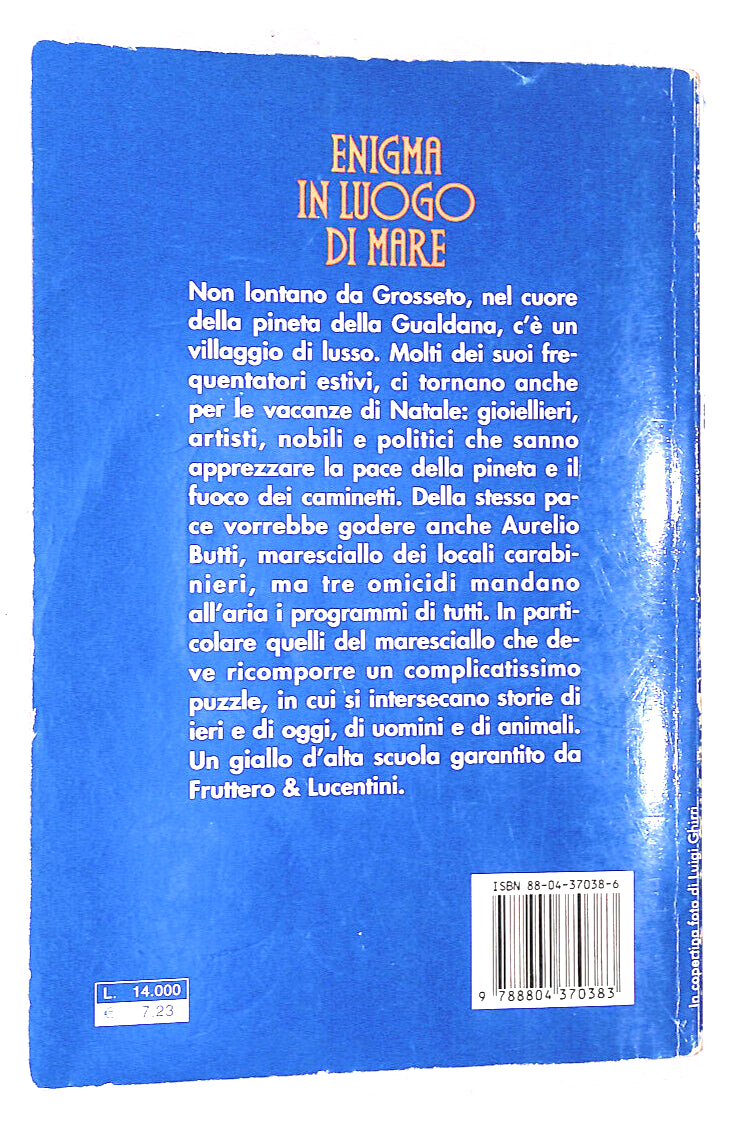 EBOND Enigma In Luogo Di Mare Di Fruttero e Lucentini Libro LI019457