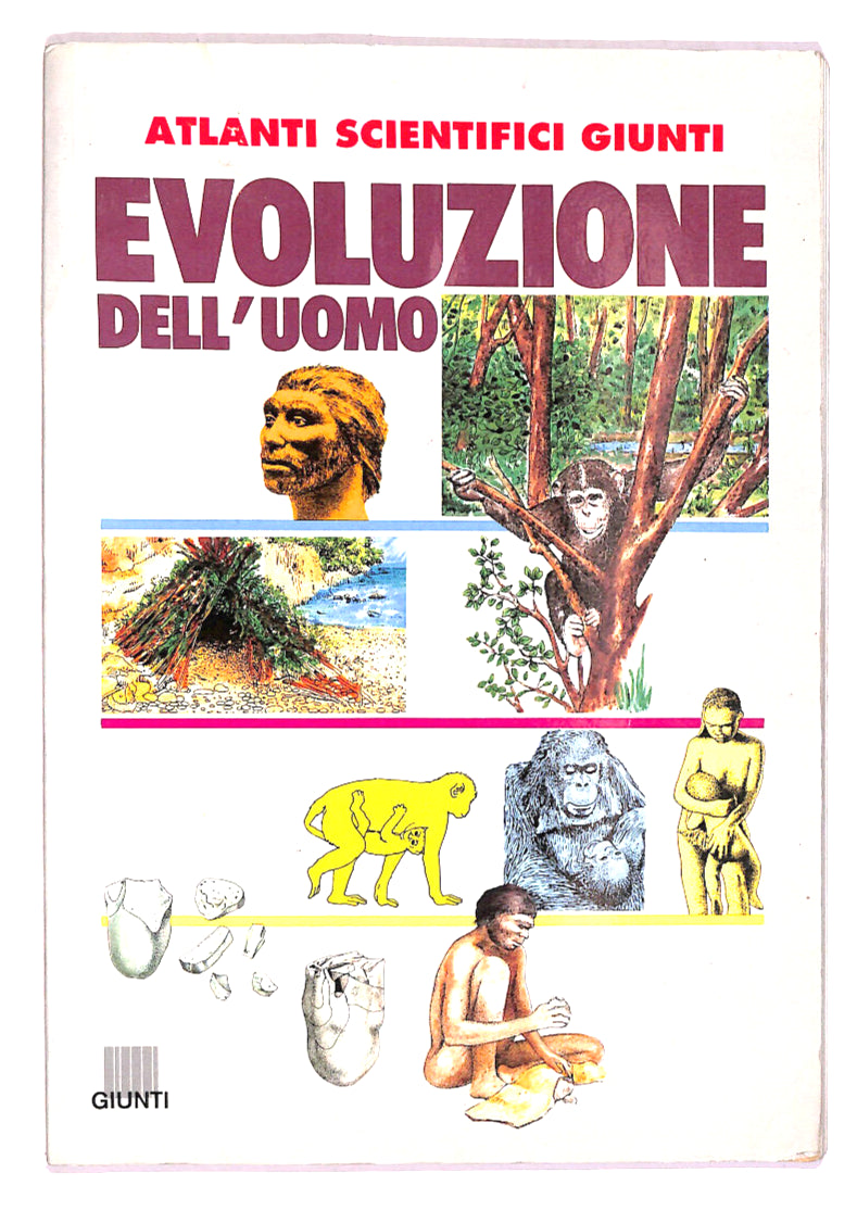 EBOND Evoluzione Dell'uomo Atlante Scientifico Giunti Libro LI019458