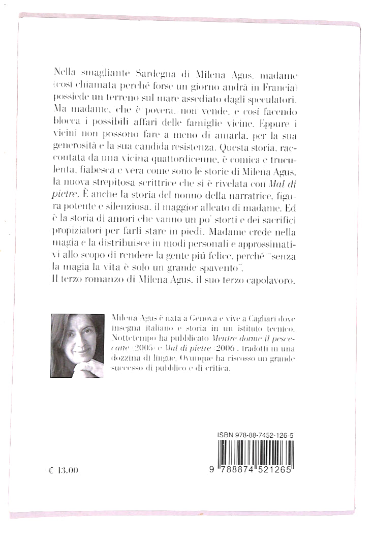 EBOND Ali Di Babbo Di Milena Agus Libro LI019460