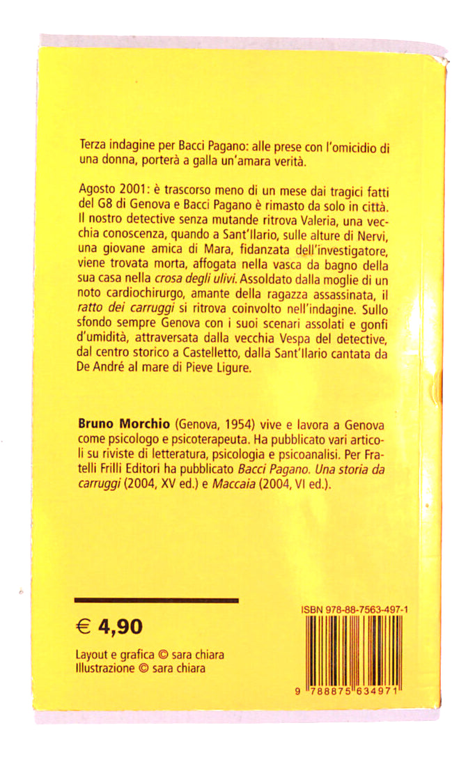 EBOND La Creuza Degli Ulivi Di Bruno Morchio Libro LI019468