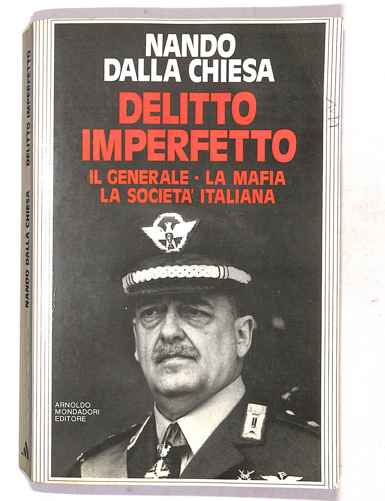 EBOND Delitto Imperfetto Di Nando Dalla Chiesa Libro LI019554