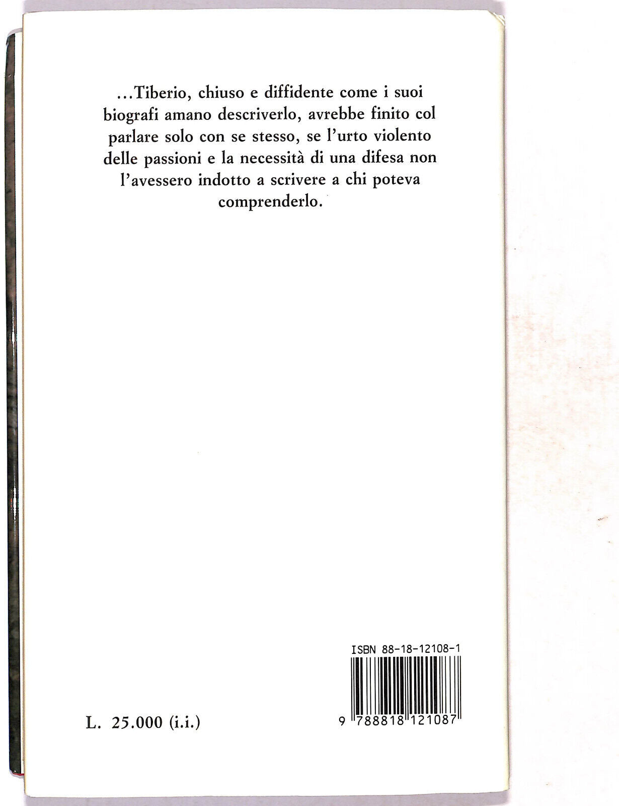 EBOND Lettere Di Tiberio Da Capri Di Amedeo Maiuri Libro LI019555