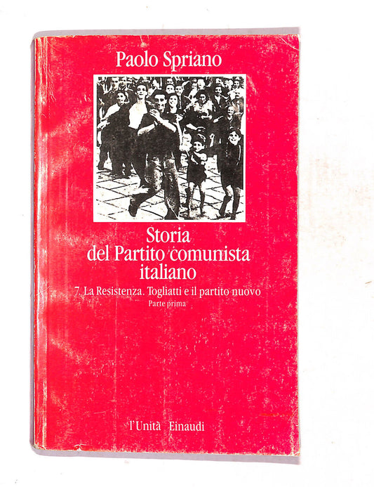 EBOND Storia Del Partito Comunista Italiano 1a Parte Paolo Spriano Libro LI019710