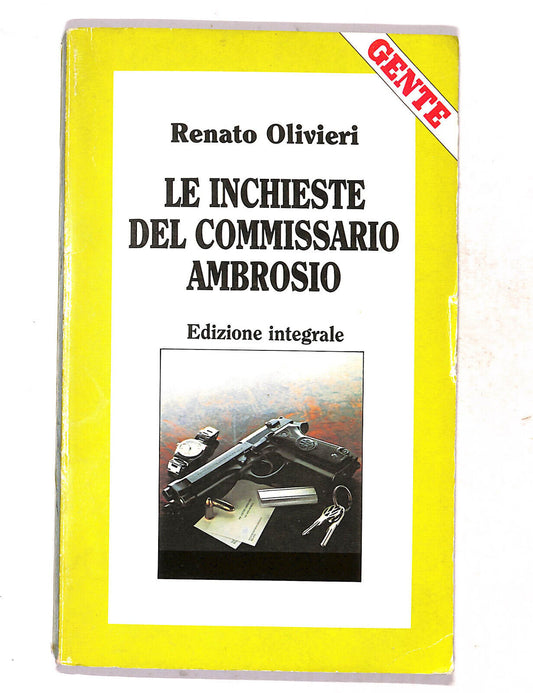 EBOND Le Inchieste Del Commissario Ambrosio Di Renato Olivieri Libro LI019714