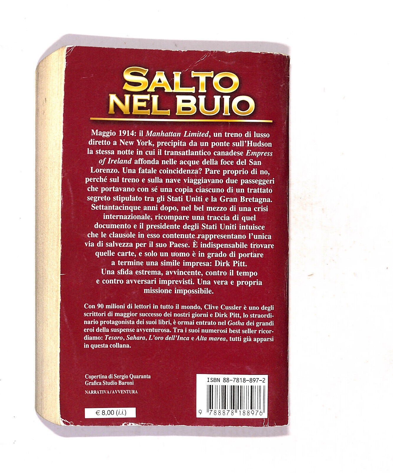 EBOND Salto Nel Buio Di Clive Cussler Libro LI019715