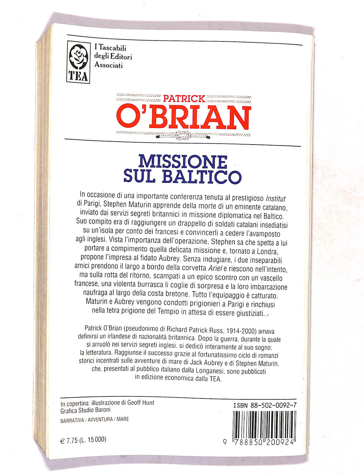 EBOND Missione Sul Baltico Di Patrick O'brian Libro LI019865