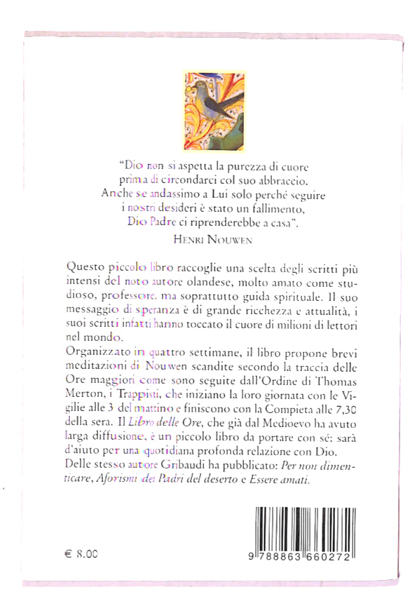 EBOND IlDelle Ore Di Henri Nouwen Libro LI019916
