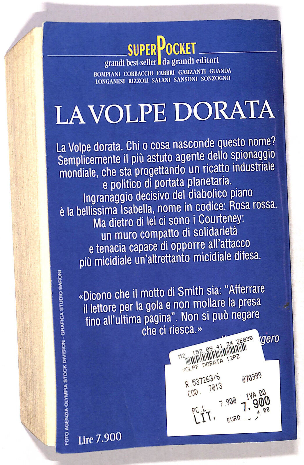 EBOND La Volpe Dorata Di Wilbur Smith Libro LI020361