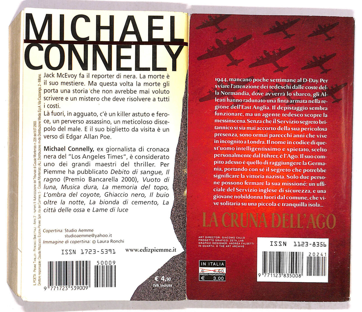 EBOND Il Poeta Di M. Connery e La Cruna Dell'ago Di Ken Follet Libro LI020362