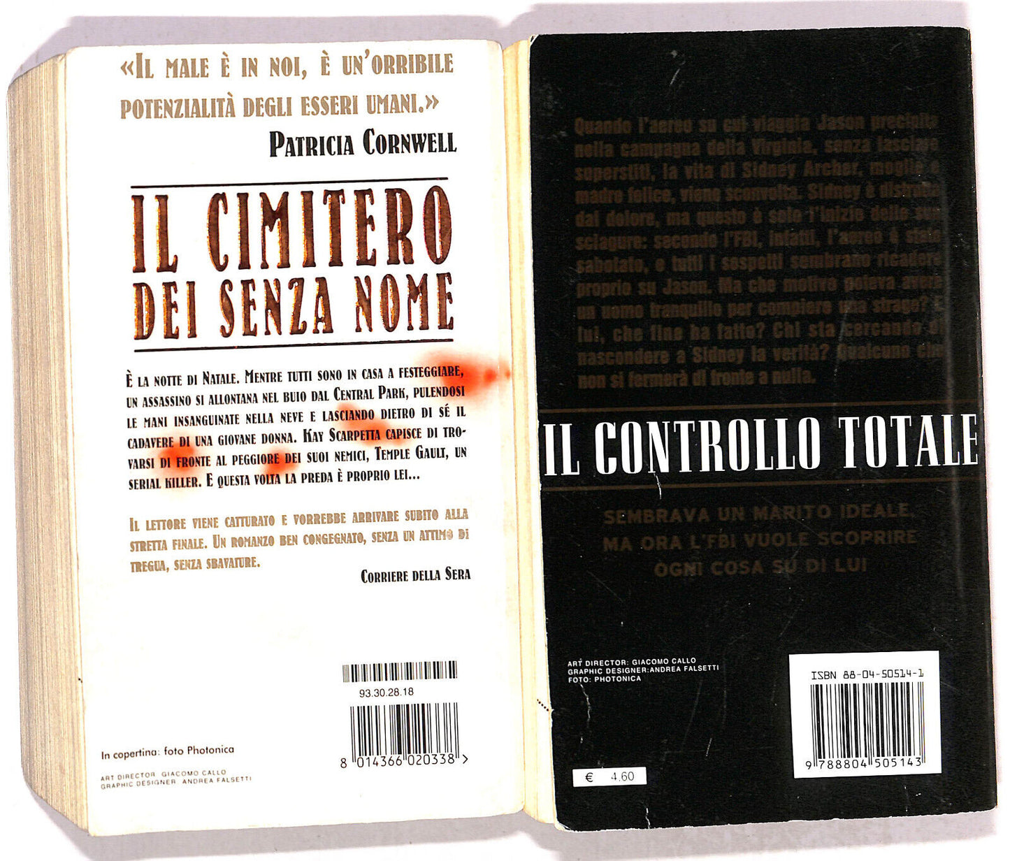 EBOND Il Cimitero Dei Senza Nome e Il Controllo Totale Libro LI020363