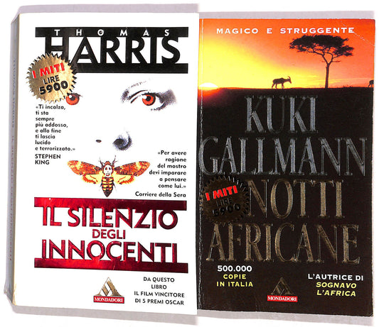 EBOND Il Silenzio Degli Innocenti e Notti Africane Libro LI020403