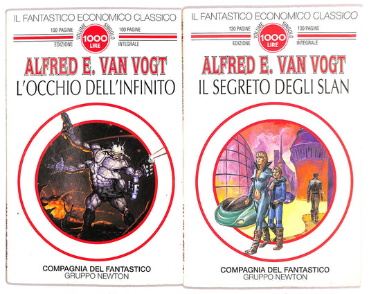 EBOND L'occhio Dell'infinito e Il Segreto Degli Slan Vol 28 e 32 Libro LI020462