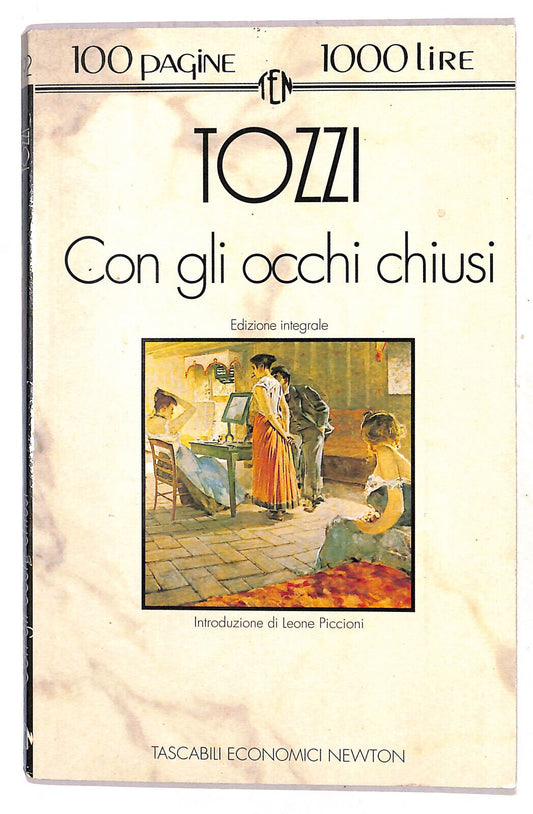 EBOND Con Gli Occhi Chiusi Di Federigo Tozzi Libro LI020508
