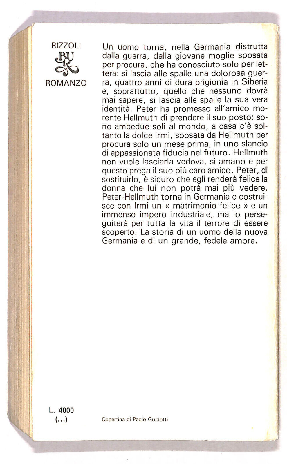 EBOND Un Matrimonio Felice Di Heinz G. Konsalik Libro LI020550
