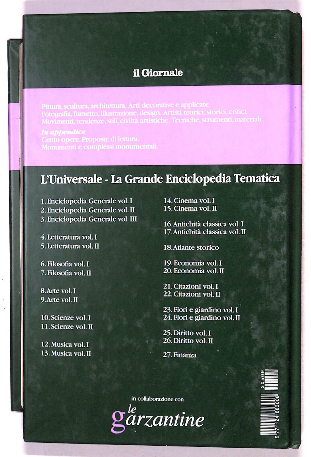 EBOND L'universale Arte N. 9 Vol 2 Le Garzantine 2003 Libro LI021350