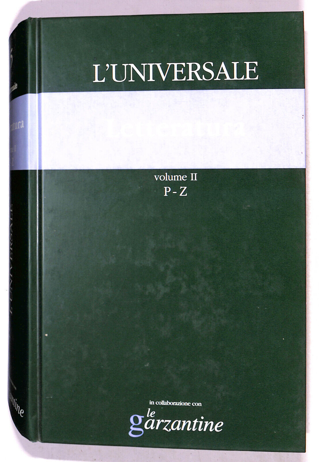 EBOND L'universale Letteratura N. 5 Vol 2 Le Garzantine 2003 Libro LI021355