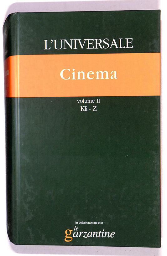 EBOND L'universale Cinema N. 15 Vol 2 Le Garzantine 2003 Libro LI021451