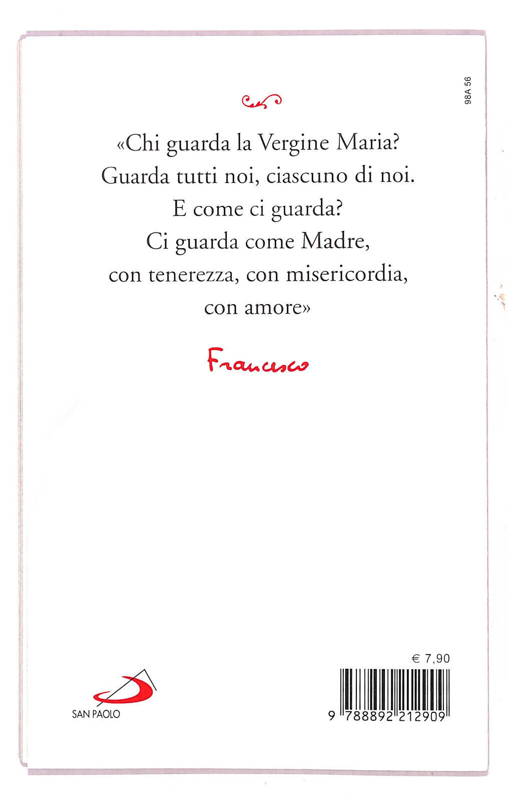 EBOND Maria Mamma Di Tutti Di Papa Francesco Libro LI021509