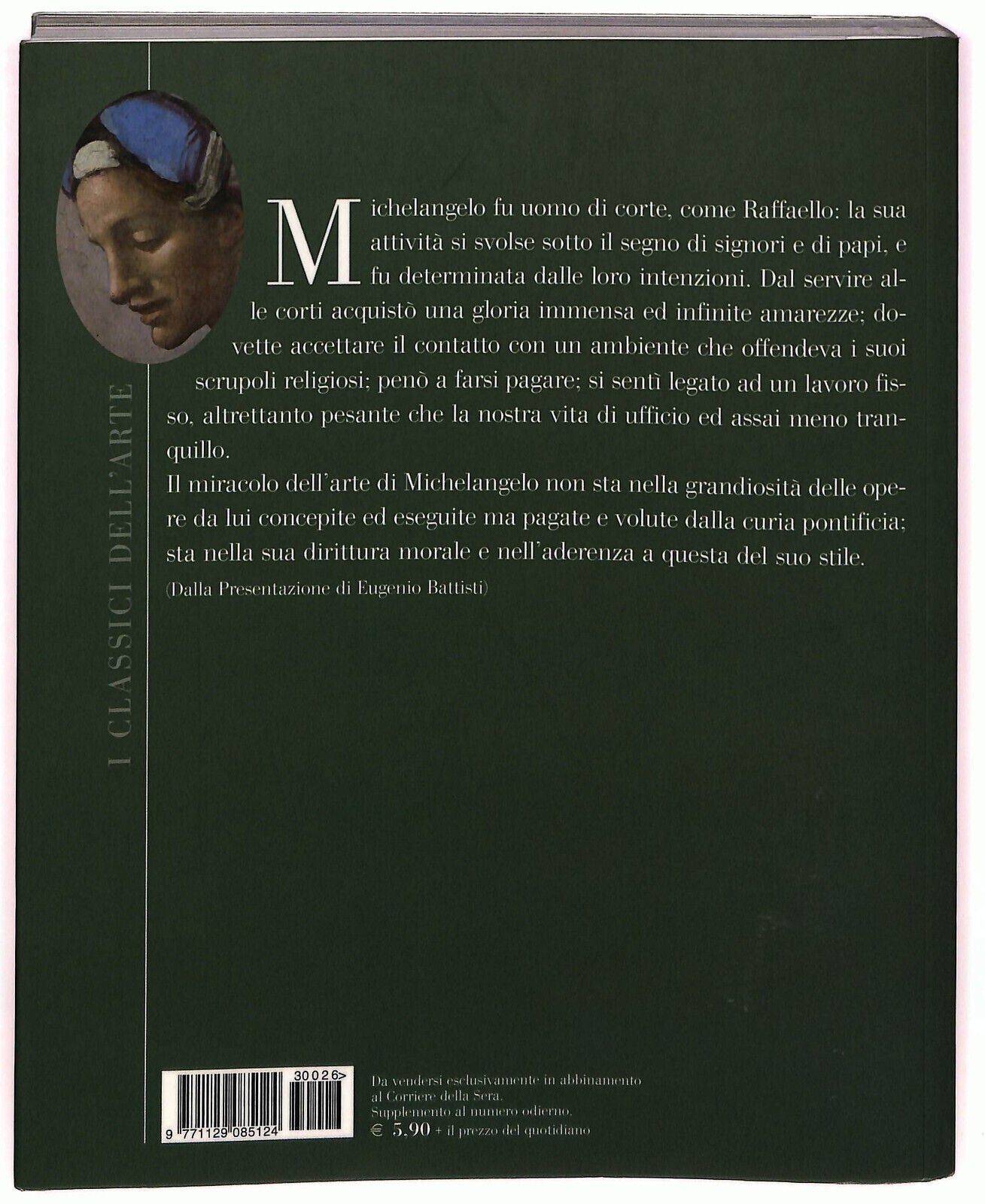 EBOND I Classici Dell'arte Michelangelo Corriere Della Sera Libro LI021560