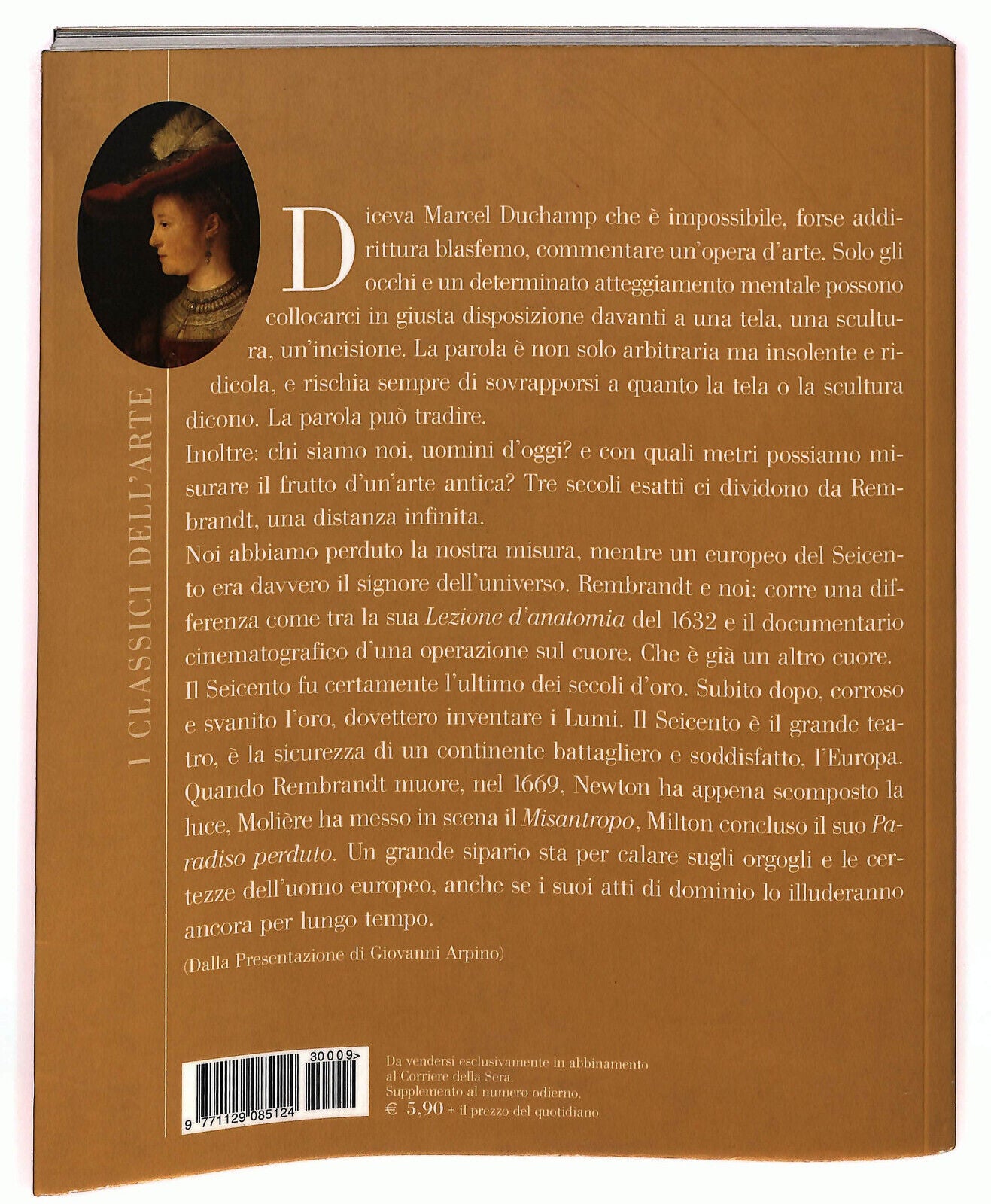 EBOND I Classici Dell'arte Rembrandt Corriere Della Sera Libro LI021562