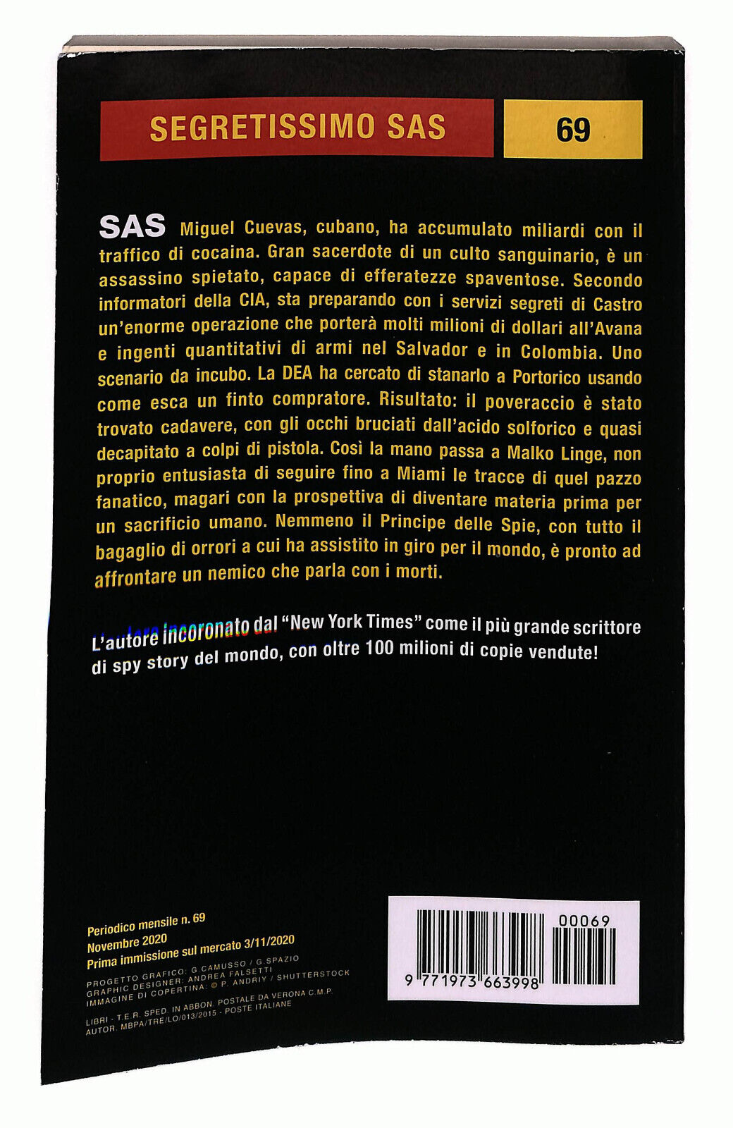 EBOND Segretissimo Il Drago Della Droga Numero 69 2020 Libro LI021660