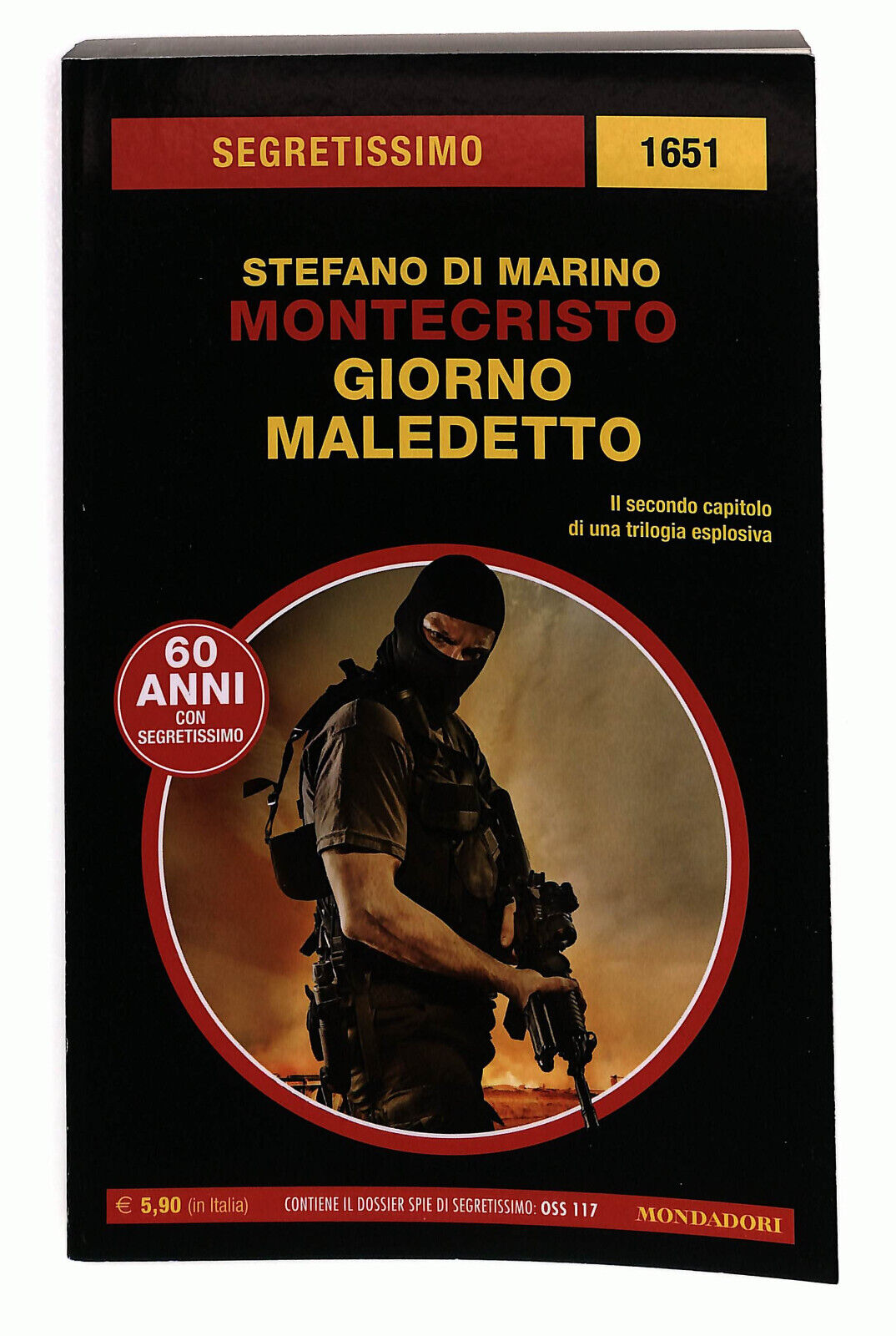 EBOND Segretissimo Montecristo Giorno Maledetto N. 1651 2020 Libro LI021701