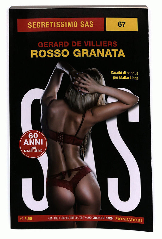EBOND Segretissimo Rosso Granata N. 67 2020 Libro LI021704