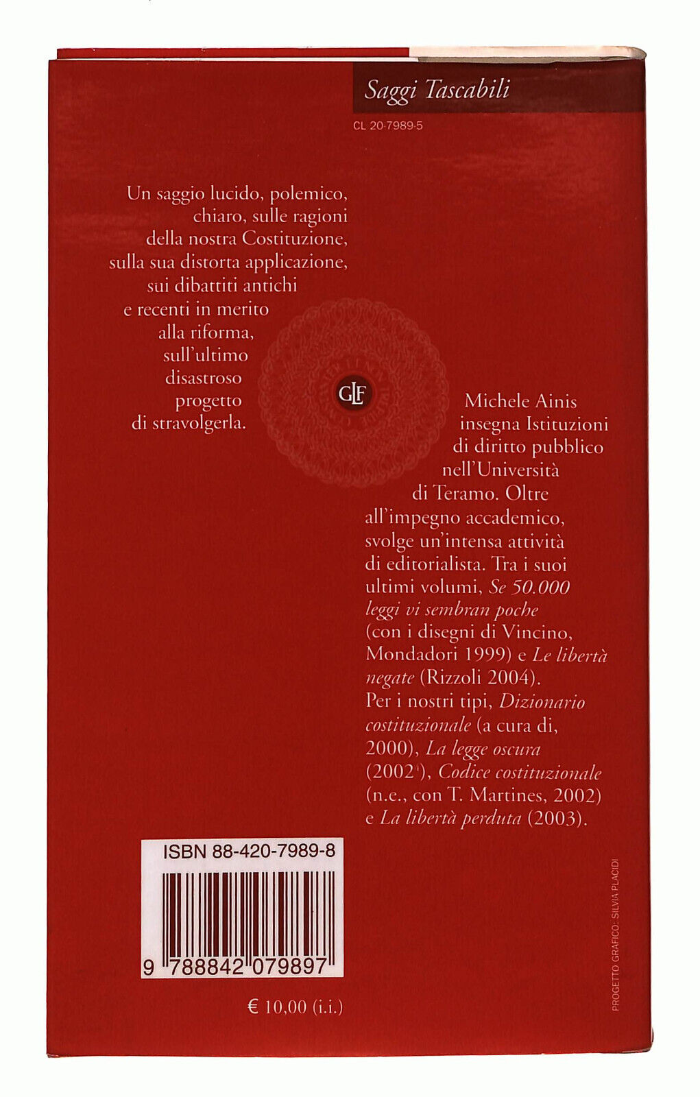 EBOND Vita e Morte Di Una Costituzione Di Michele Ainis Libro LI021954