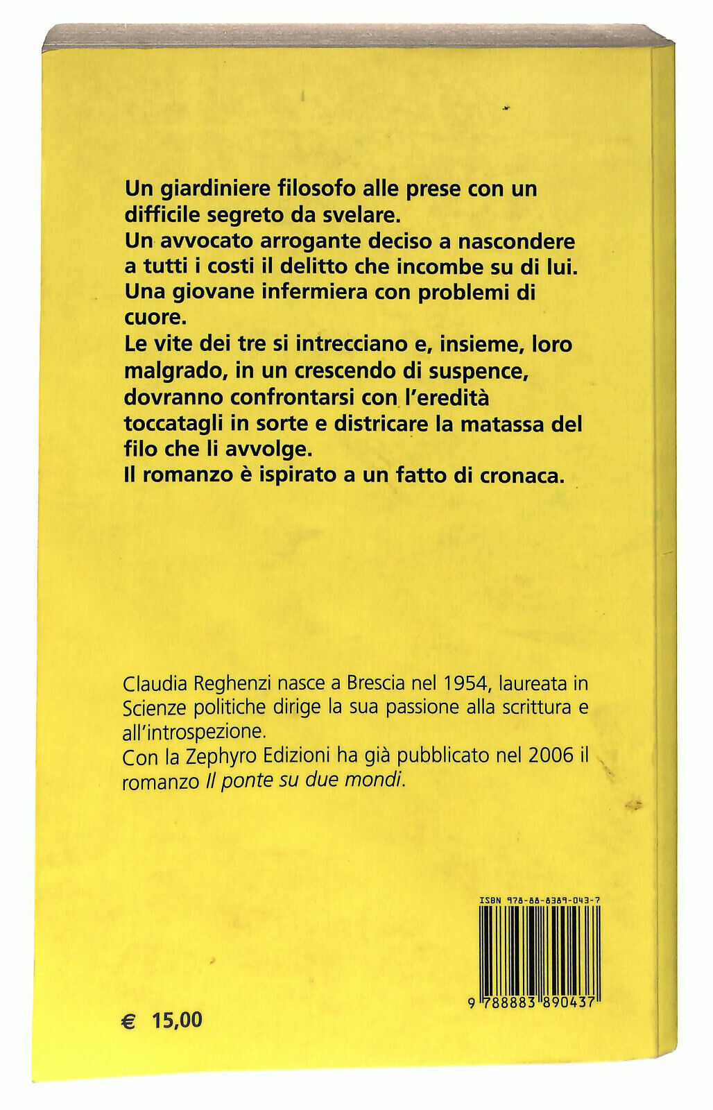 EBOND Giallo All'ombra Di Vescovado Di Claudia Reghenzi Libro LI022051