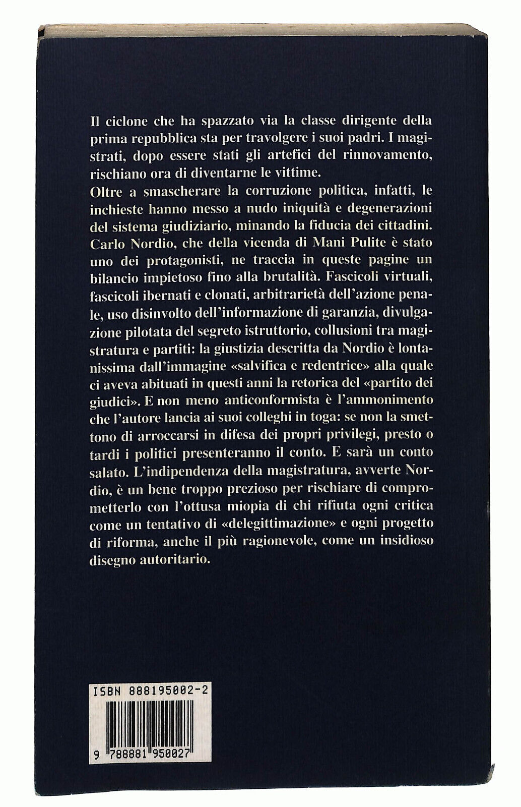 EBOND Giustizia Di Carlo Nordio Esperienze 3 Libro LI022100