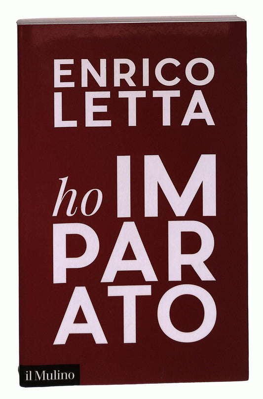 EBOND Ho Imparato Di Enrico Letta Libro LI022262